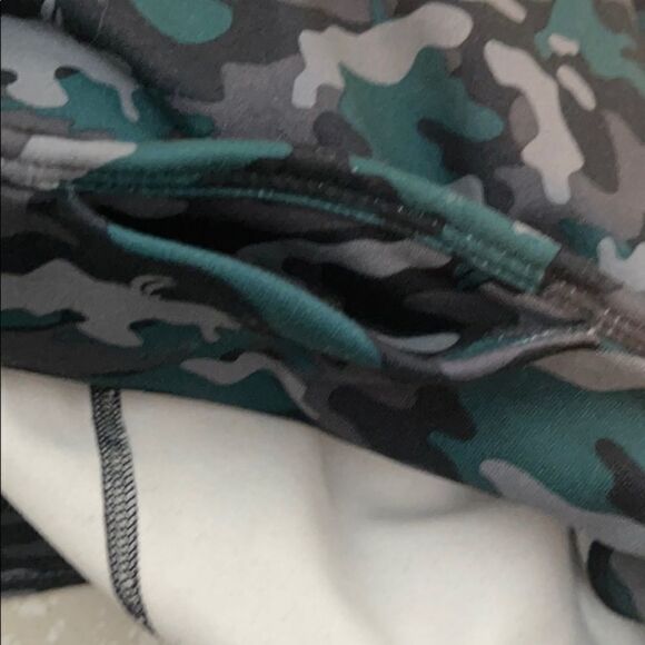 Fabletics High Waist Powerhold Camo Capri Leggings - Picture 5 of 5